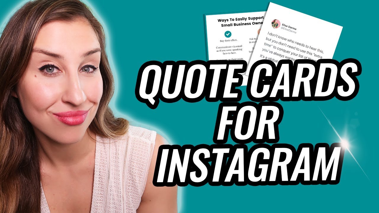  Update  How To Make QUOTES For Instagram