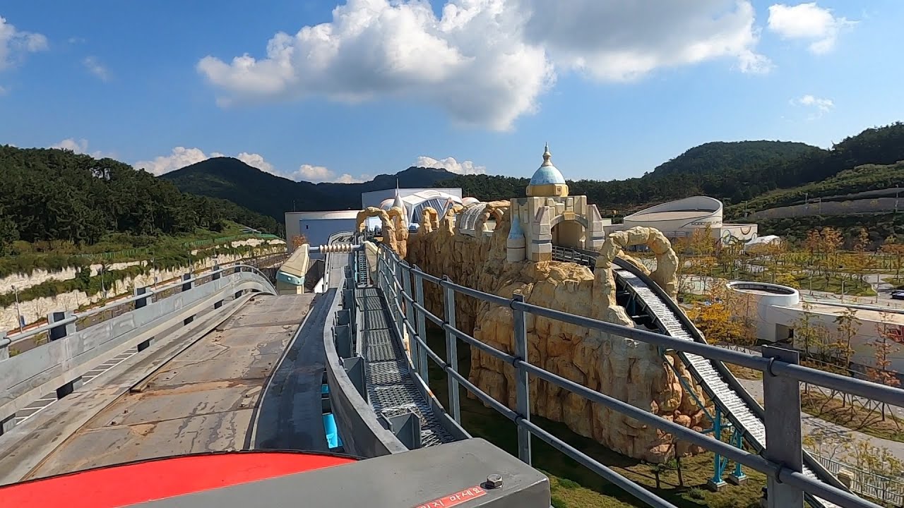 창원 마산 로봇랜드 새로운 항해 놀이기구 체험