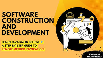 Learn Java RMI (Remote Method Invocation) in Eclipse| Java | Software Construction and Development