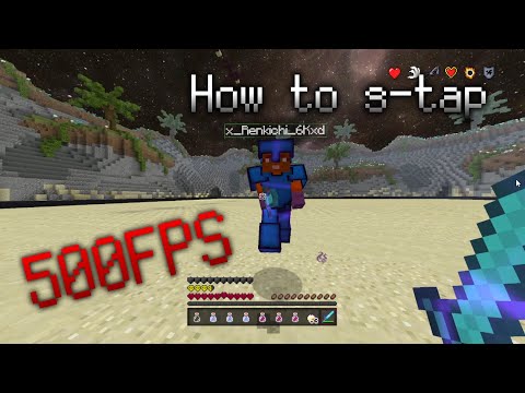 【WiiUマイクラ】How to s-tap (procontrollerASMR)