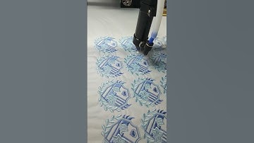 Laser cutting embroidery with RedShift Laser Cutter #lasercutting #embroidery #lasercutter