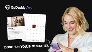 I Stopped Answering Booking Calls. Here's What I Built Instead | GoDaddy Airo AI Builder