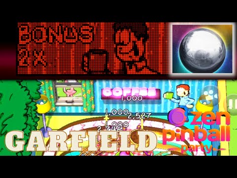 Garfield Pinball | Zen Pinball Party | Apple Arcade | Gameplay & Commentary - YouTube