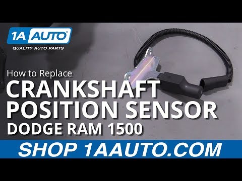 How to Replace Crankshaft Position Sensor 94-02 Dodge Ram 1500