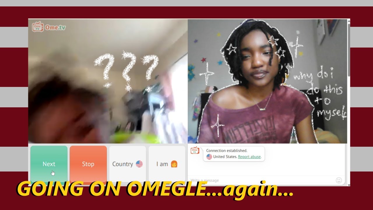 Going insane on omegle once again