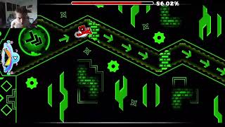 (NEW HARDEST) Erebus 60%-100% | Geometry Dash