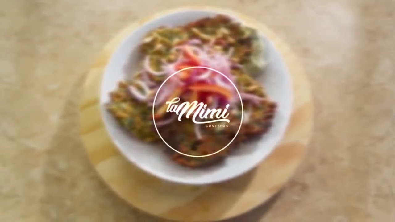 RECETA DE TORREJITAS DE VERDURA AREQUIPEÑAS