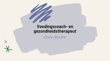 Maak kennis met onze docent en haar praktijk deel 2!