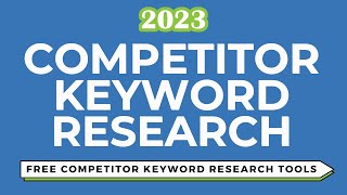 Competitor Keyword Research 2023 Using Moz, ChatGPT, SpyFu & Google Keyword Planner