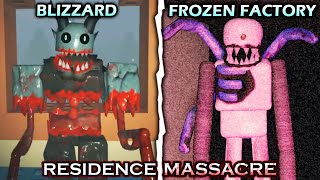 Residence Massacre: Blizzard + Frozen Factory - (Full Walkthrough) - Roblox