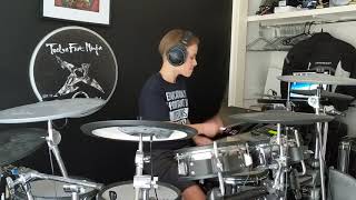 Liam Bradford - Drum cover of Post Mortem by Twelve Foot Ninja.