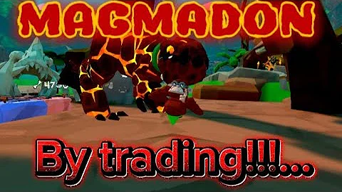 I GOT THE MAGMADON BY TRADING!!!🎉📢 #ug #ugvr #vr 