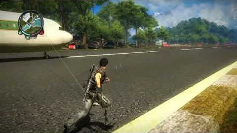 Fun with planes and grapple (part 1/2) - Just Cause 2