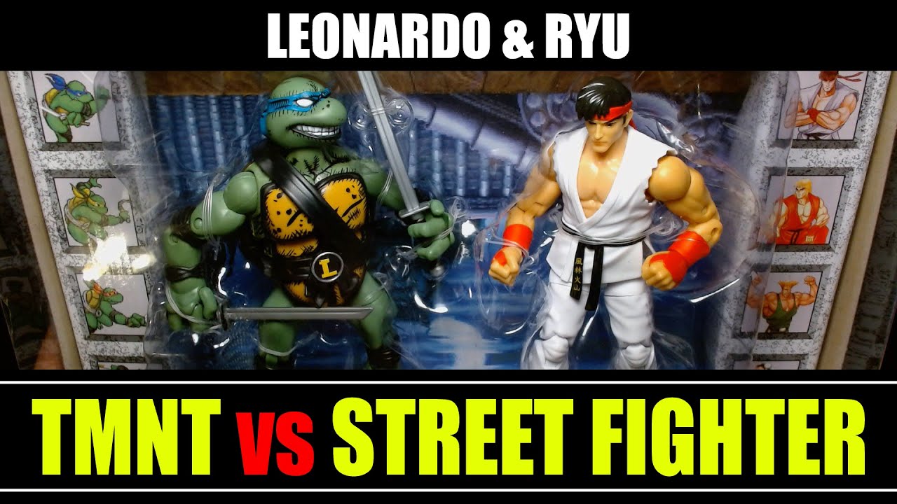 Teenage Mutant Ninja Turtles Street Fighter 5 Inch Action Figure 2-Pac