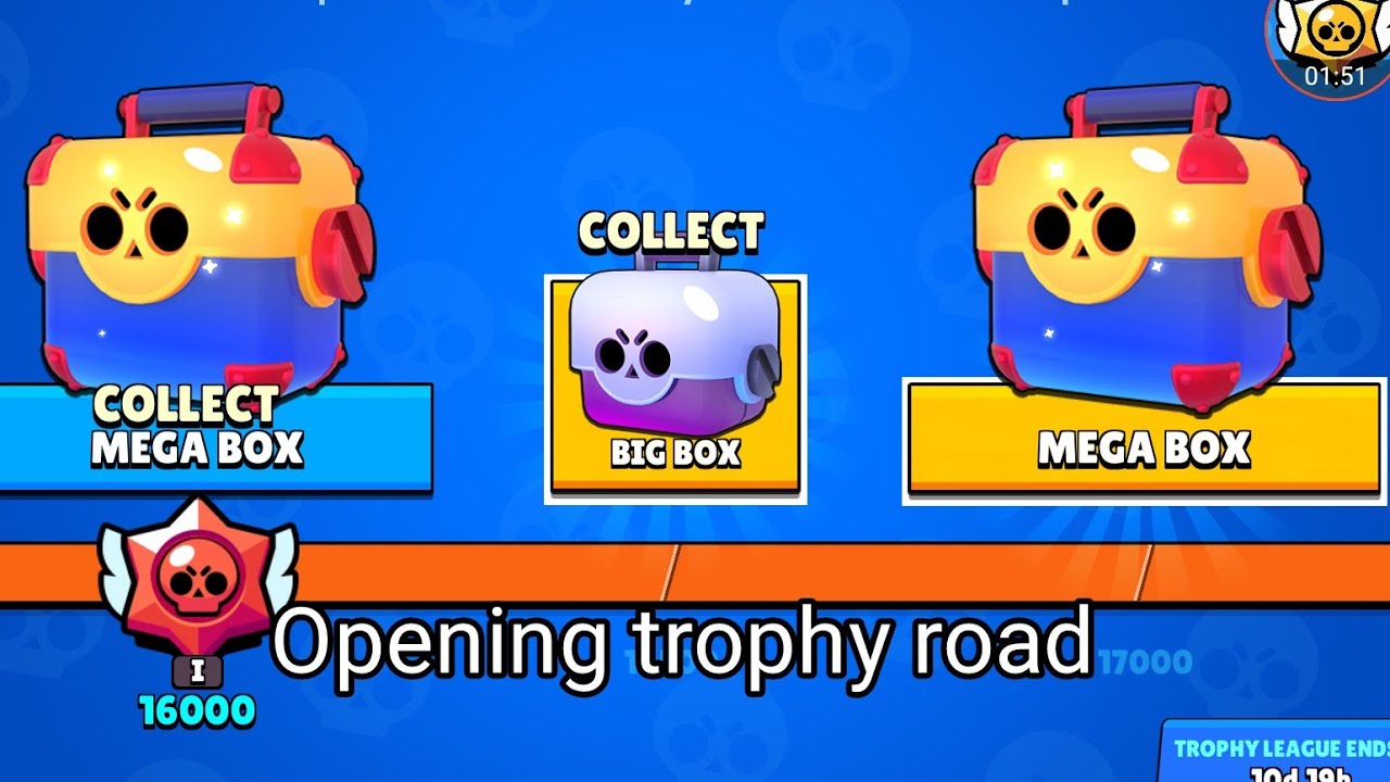 Opening trophy  road Brawl  Stars  cz YouTube