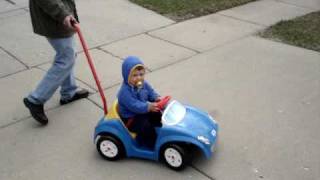 Riley Gruber And His Tot Rod From Nana G