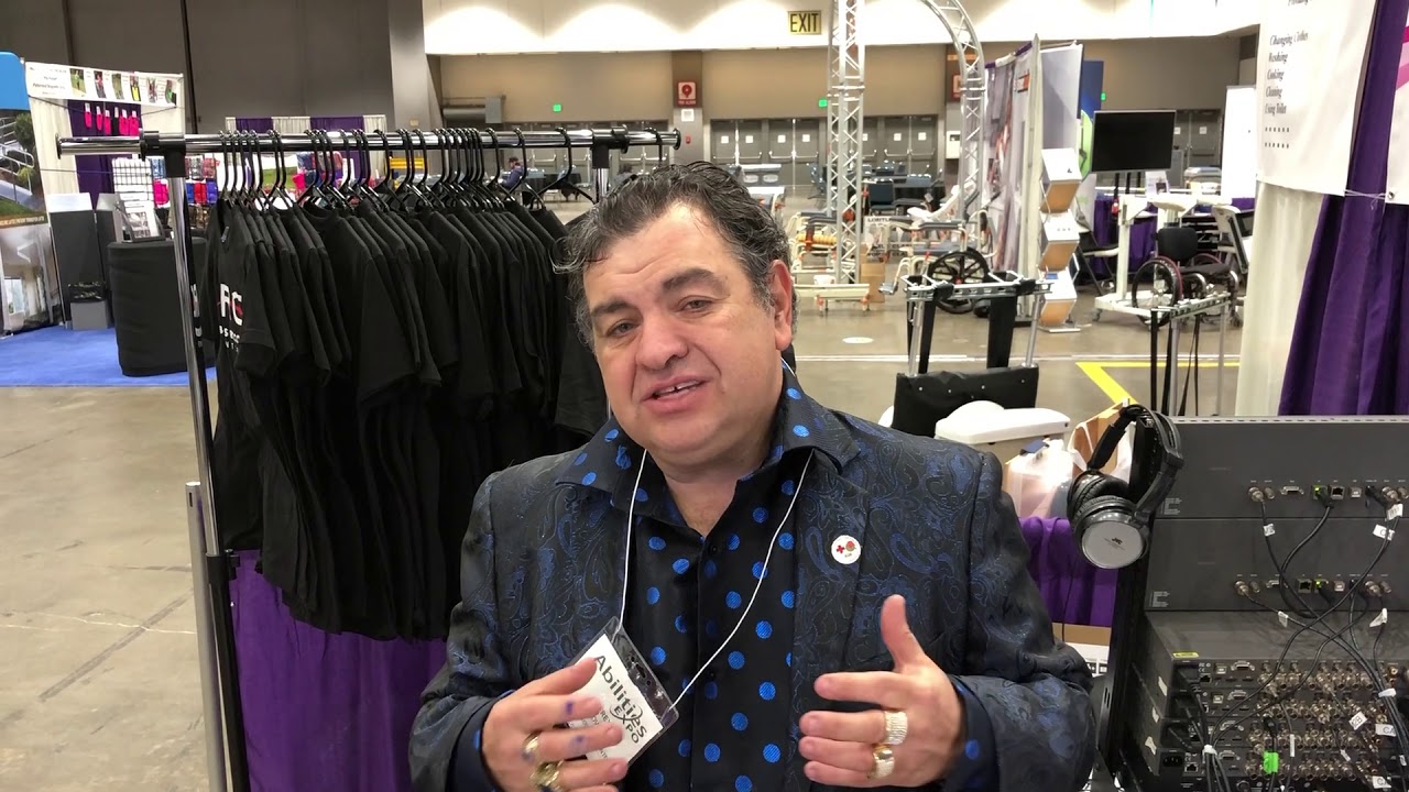 Advantage Video Systems at the local Abilities Expo for the Abilities Recovery Center