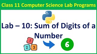 write a program to find the sum of digits of an integer number input by the user | Vision Academy