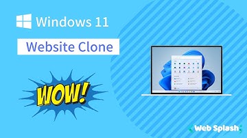 Windows 11 Website Clone  Using HTML & CSS