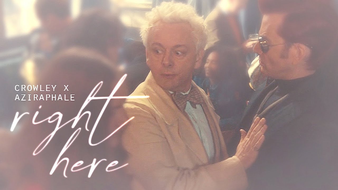 Crowley x Aziraphale | I'll be Right Here