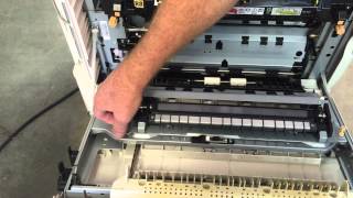 Xerox Workcentre replace second bias transfer roller 7120, 7125, 7220, 7225.
