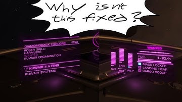 Elite Dangerous Faulty Wanted vs Scanning System. Please FIX, Frontier! (Rant)