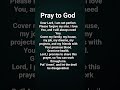 pray to God #prayday #duet #prayerandpurpose #prayer #love #eveningprayer
