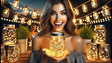 ✨ HOBAYS Fairy Lights Battery Operated Mini String Lights | Best Twinkle Lights for Mason Jars 🕯️