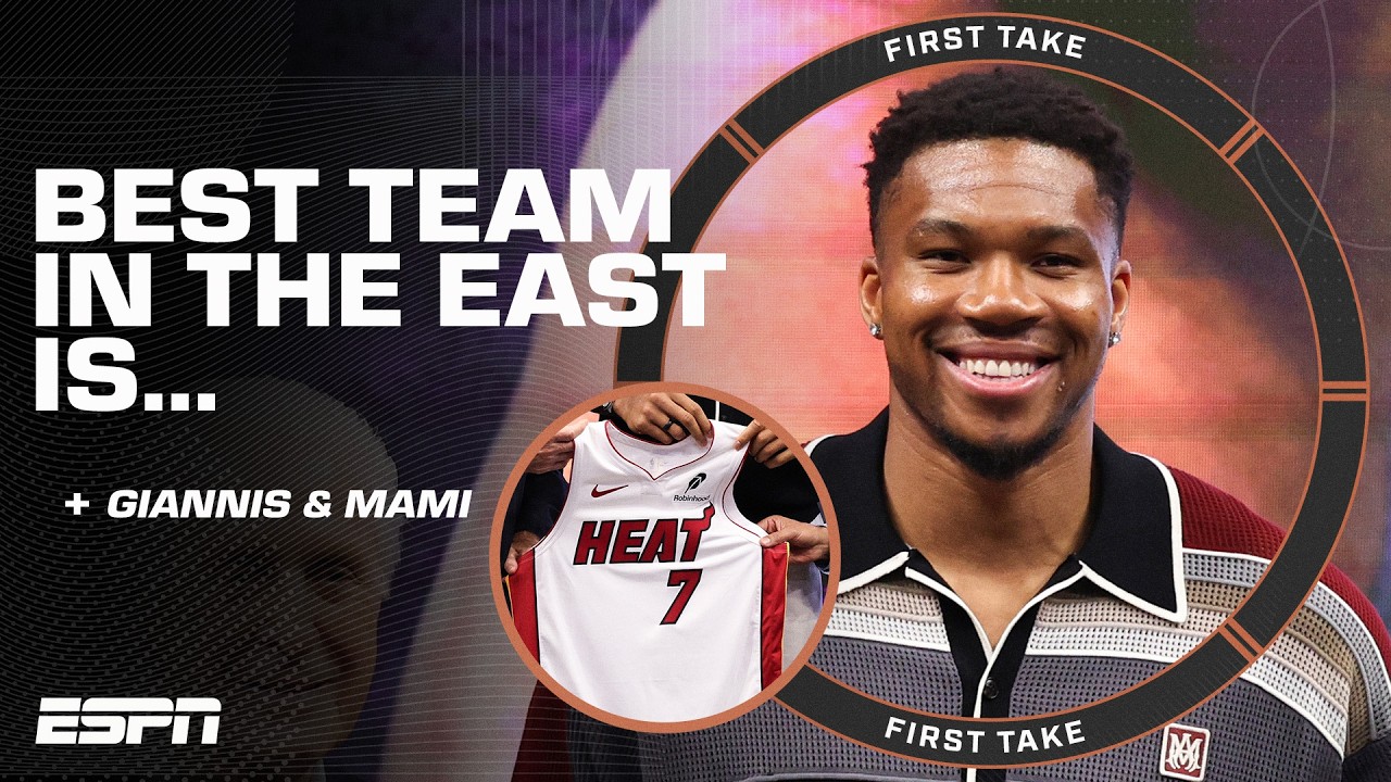 Stephen A. has the Miami Heat as the ‘4TH-BEST’ team in the East! | First Take