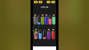 Soda Sort Water Color Puzzle Level 181 182 183 184 185 186 187 188 189 190 Solution Gameplay