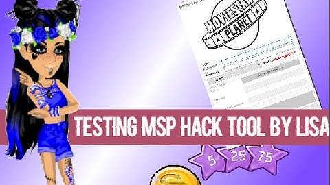 ♥Testing MSP  Hack Tool♥