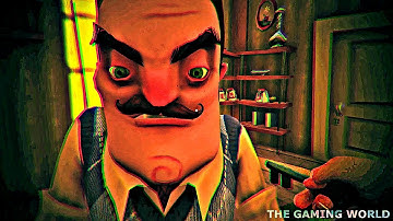 Hello Man! 😱 A Hello Neighbor Mod Gameplay Walkthrough Part 1 [4k 60fps]