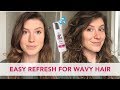 Wavy hair refresh with our allinone styler
