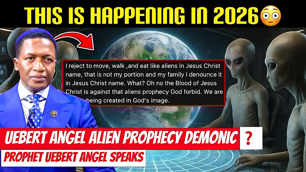 BREAKING‼️Prophet Uebert Angel 2026 ALIEN Prophecy Demonic❓Truth Exposed😱Prophet Angel Speaks…