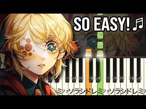 【かんたんピアノ】アイ・アイ・ア -Ado