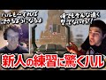 【クリップ集】射撃訓練場で練習中の新人のリコイル制御に驚くハル!!【日本語字幕】【Apex】