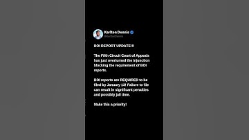 BREAKING: BOI REPORT IMPORTANT UPDATE!