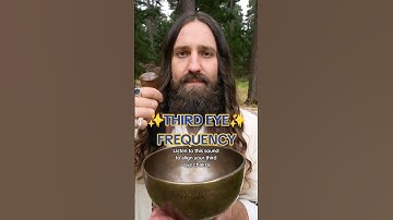 ✨️THIRD EYE CHAKRA✨️ Full Moon Tibetan Bowl Frequency. #soundhealing #soundviral