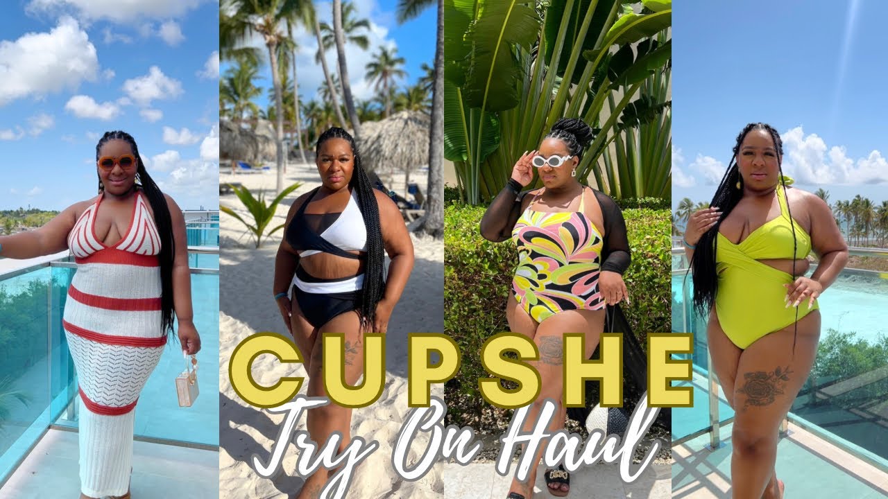 CUPSHE SUMMER SWIM TRY ON HAUL WITH DISCOUNT CODE | NICKISTYLESHERCURVES