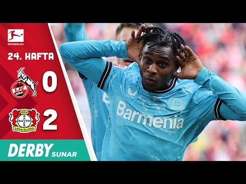 Derby | Köln (0-2) Bayer Leverkusen | 24. Hafta MAÇ ÖZETİ | Bundesliga - 2023/24