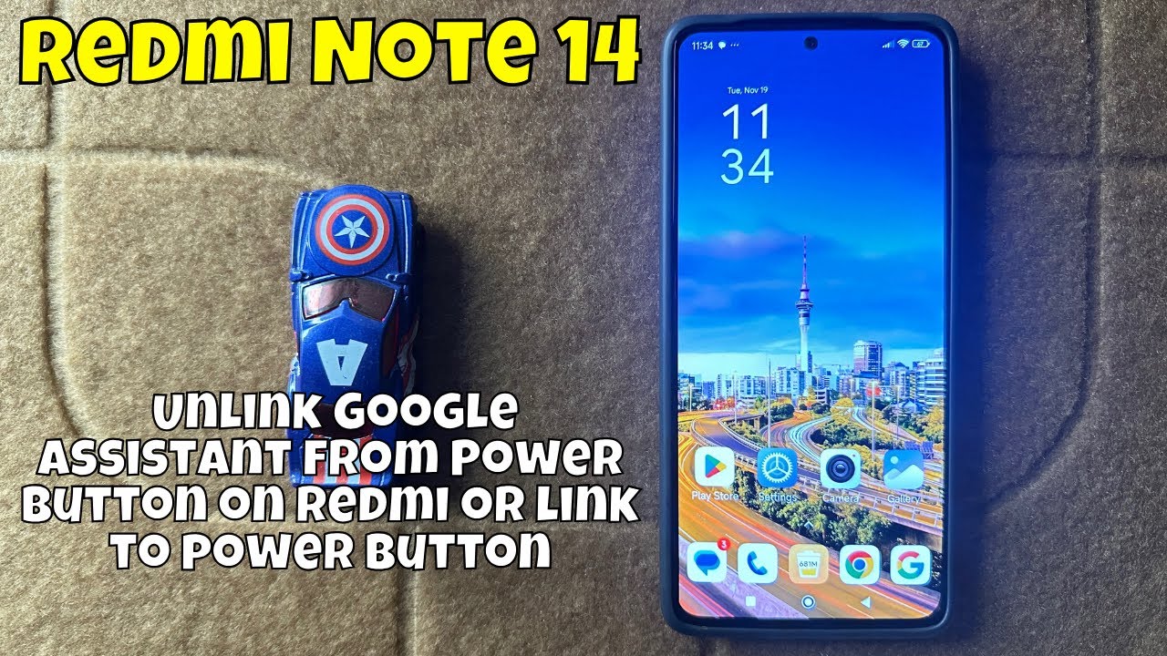 How to Unlink Google Assistant from Power Button on Redmi Note 14 or ...