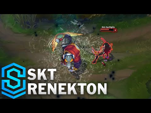 SKT Renekton Skin Spotlight - Pre-Release - League of Legends