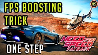 Need For Speed Payback FPS Boosting tips and Tricks screenshot 1