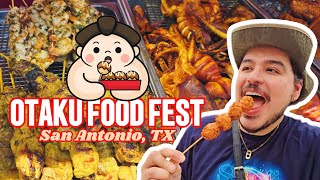 ¡Otaku Food Festival en San Antonio! 🍜🎶 Cosplay, Sumo y Mucha Comida.