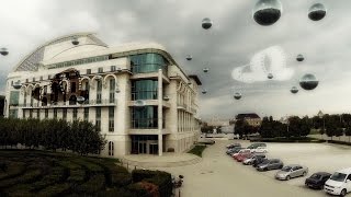 Shaky camera tracking and compositing test