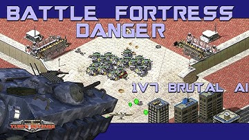 Slim map - 1v7 BRUTAL AI ( Command & Conquer - Yuri