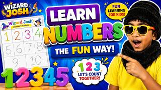 🌈 Learn Numbers 1–10 with Wizard Josh | Fun Counting for Kids