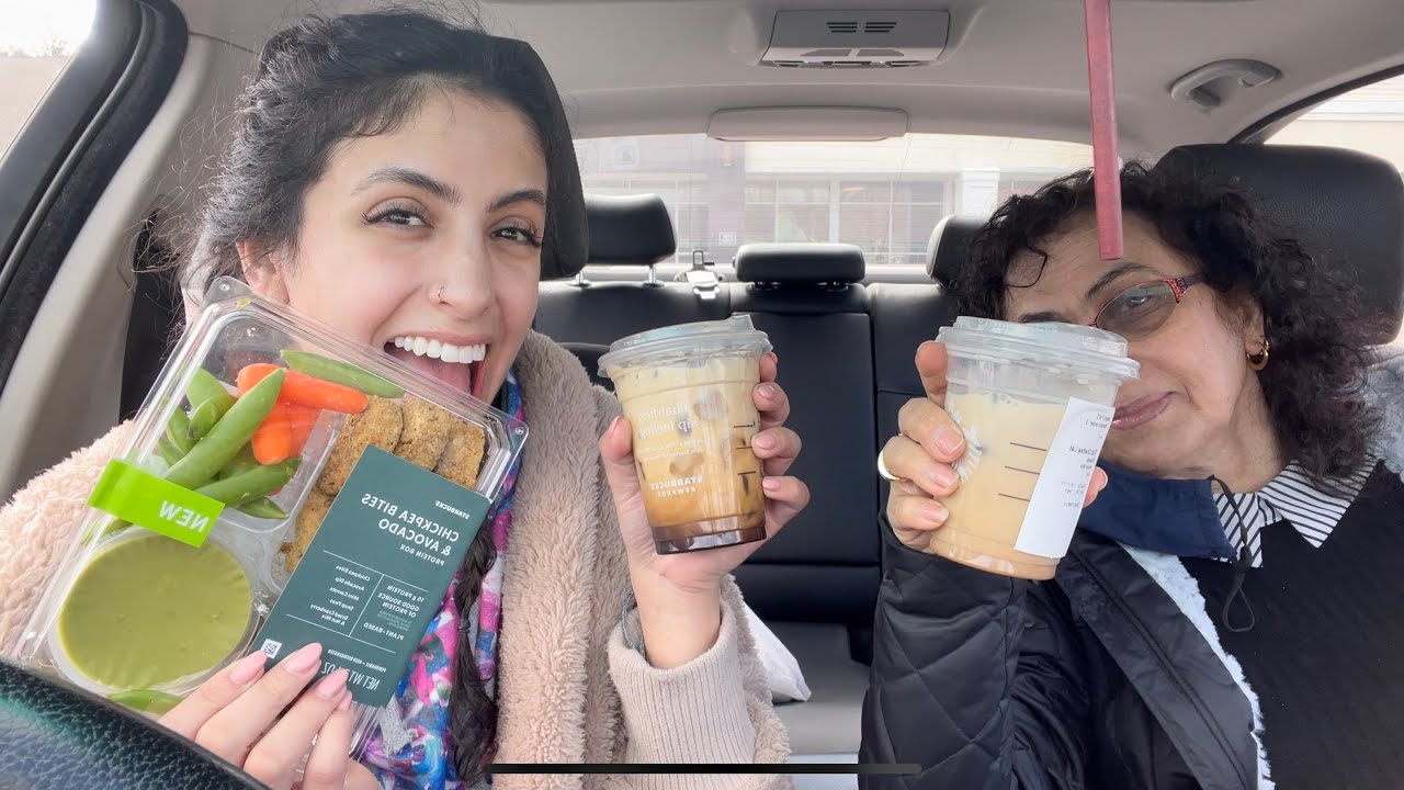 NEW STARBUCKS CHICKPEA BITE AND 🥑 AVOCADO PROTEIN BOX & SHAKEN ESPRESSO