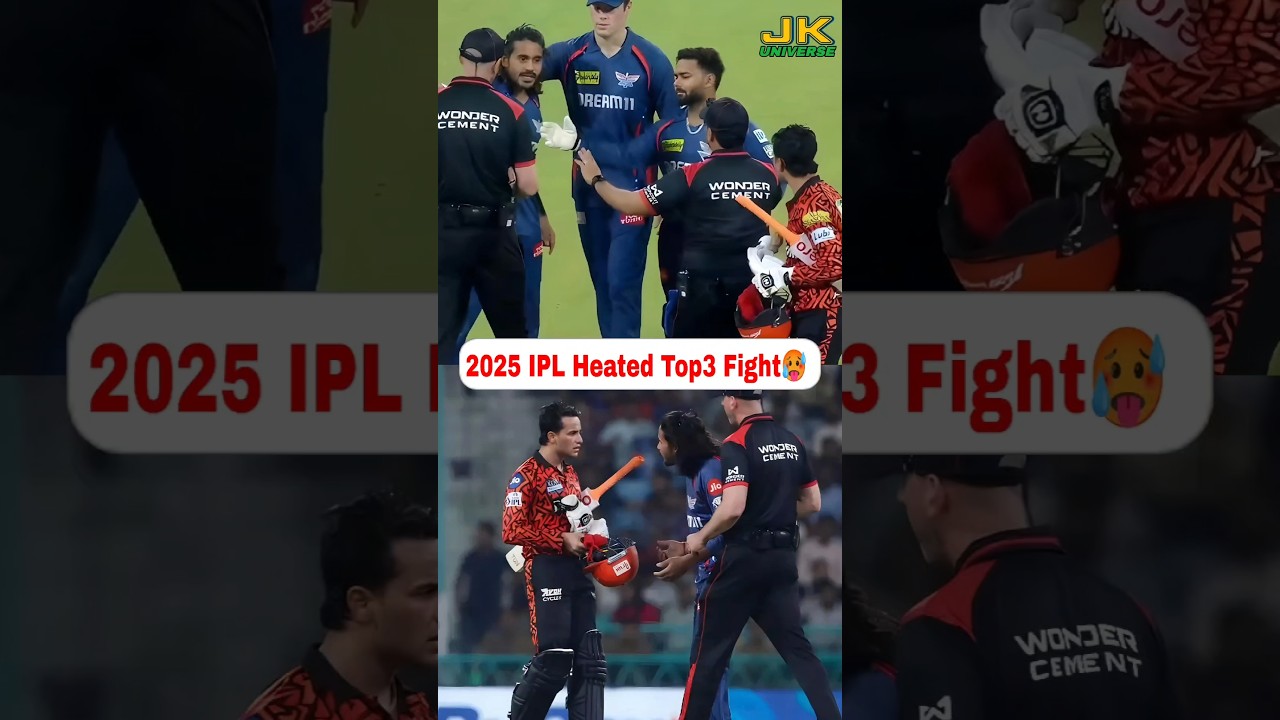 2025 IPL-ல நடந்த ரொம்பவே Heated-ஆன Top3 Fight💥