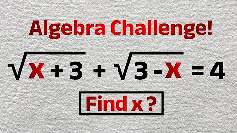 SAT-Math: Can You Solve This Tricky Radical Equation? | Imaginary Numbers - ACT, GCSE Math